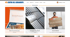 Desktop Screenshot of centrodelserramento.it