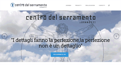Desktop Screenshot of centrodelserramento.info
